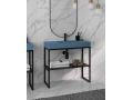 Vanity top, wall-mounted or built-in, in mineral resin - SEVILLA 50