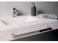 Vanity top, wall-mounted or built-in, in mineral resin - SEVILLA 50