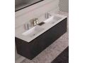 Vanity top, wall-mounted or built-in, in mineral resin - SEVILLA 50