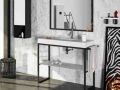 Vanity top, wall-mounted or built-in, in mineral resin - SEVILLA 50