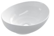Washbasin 33x41 cm, white ceramic - COUNTER TOP 1801