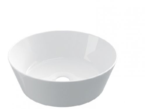Washbasin � 350 mm, white ceramic - COUNTER TOP 2201