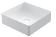 Washbasin 36x36 cm, white ceramic - COUNTER TOP 2401