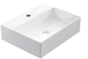 Washbasin 35x45 cm, white ceramic - COUNTER TOP 1008