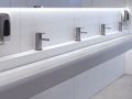 Vanity top, drainage channel, suspended or free-standing, in Solid-Surface - YUKATAN