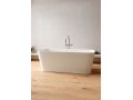 Freestanding bathtub, 1700 x 750 x 590 mm, in Solid Surface mineral resin, in matt color - TAHOE