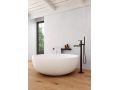 Freestanding bathtub,  1350 mm, in Solid Surface mineral resin, in matt color - ISEO