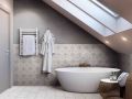 Gabana Melah 20 x 20 cm - Floor and wall tiles, matte aged finish