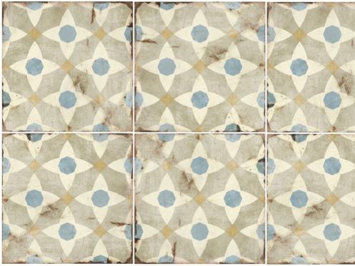 Loft floor Oberlin 20 x 20 cm - Floor and wall tiles, matte aged finish