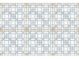 Grafton Capel Blue 20 x 20 cm - Floor and wall tiles, matte aged finish