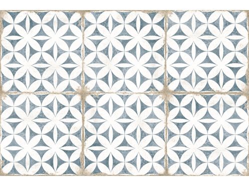 Grafton Abbey blue 20 x 20 cm - Floor and wall tiles, matte aged finish