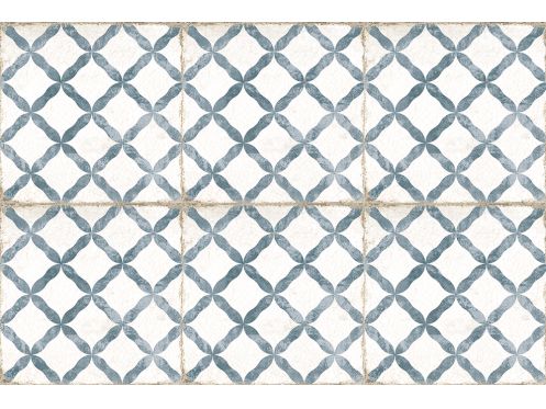Grafton Dorset Blue 20 x 20 cm - Floor and wall tiles, matte aged finish