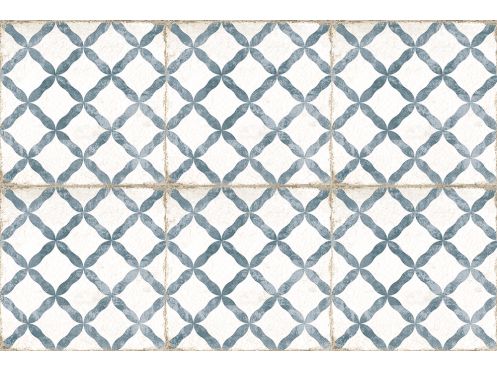 Grafton Dorset Blue 20 x 20 cm - Floor and wall tiles, matte aged finish