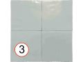Manara Clay 10x10 cm - wall tile, zellige style.