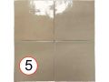 Manara Clay 10x10 cm - wall tile, zellige style.