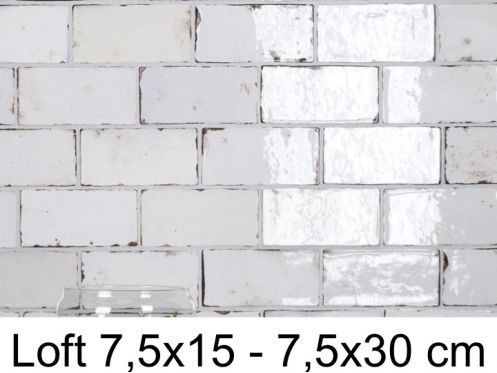 Loft 7,5x15 - 7,5x30 cm - Wall tiles, brick look