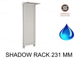 Radiator, towel dryer, design, hot water - SHADOW RACK 231