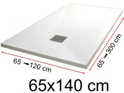 Shower trays - 65 x 140 cm - VULCANO