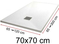 Shower trays - 70 x 70 cm - VULCANO