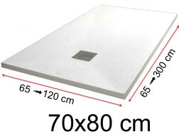 Shower trays - 70 x 80 cm - VULCANO
