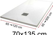 Shower trays - 70 x 135 cm - VULCANO