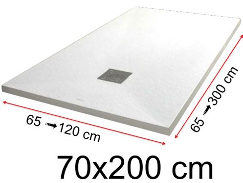 Shower trays - 70 x 200 cm - VULCANO