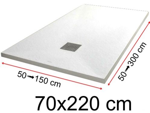 Shower trays - 70 x 220 cm - LISA