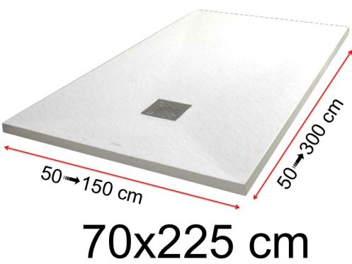 Shower trays - 70 x 225 cm - LISA