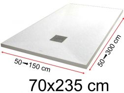 Shower trays - 70 x 235 cm - LISA