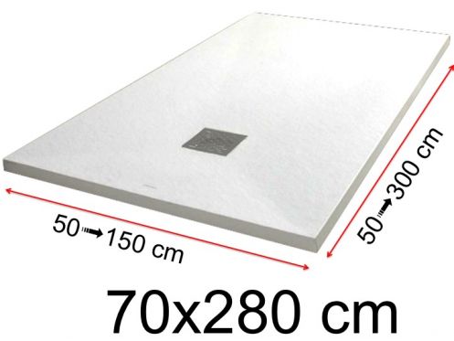 Shower trays - 70 x 280 cm - LISA