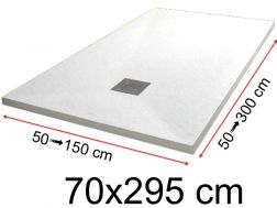 Shower trays - 70 x 295 cm - LISA