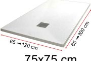 Shower trays - 75 x 75 cm - VULCANO