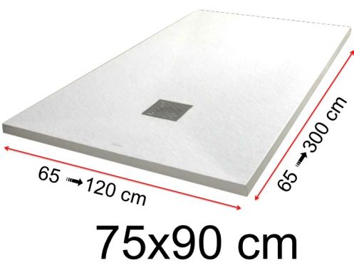 Shower trays - 75 x 90 cm - VULCANO