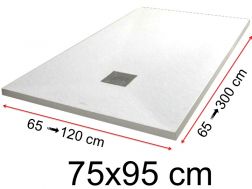 Shower trays - 75 x 95 cm - VULCANO