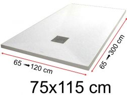 Shower trays - 75 x 115 cm - VULCANO