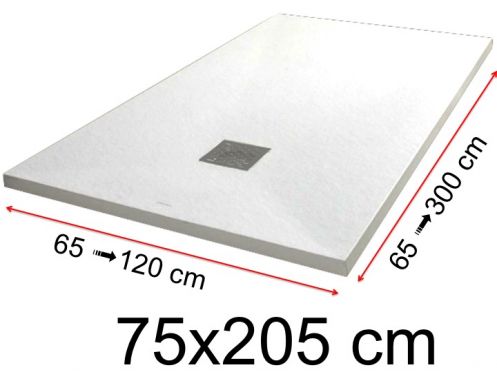Shower trays - 75 x 205 cm - VULCANO