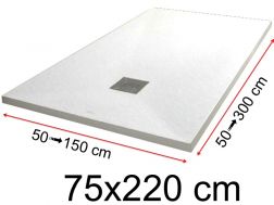 Shower trays - 75 x 220 cm - LISA