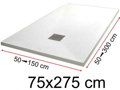 Shower trays - 75 x 275 cm - LISA