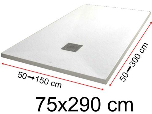 Shower trays - 75 x 290 cm - LISA