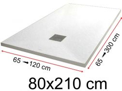 Shower trays - 80 x 210 cm - VULCANO