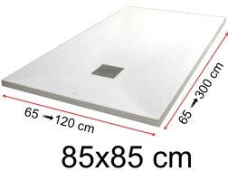 Shower trays - 85 x 85 cm - VULCANO