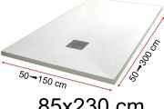 Shower trays - 85 x 230 cm - LISA