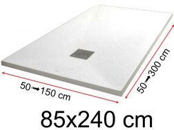 Shower trays - 85 x 240 cm - LISA