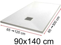 Shower trays - 90 x 140 cm - VULCANO