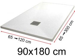 Shower trays - 90 x 180 cm - VULCANO