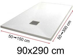 Shower trays - 90 x 290 cm - LISA