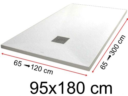 Shower trays - 95 x 180 cm - VULCANO
