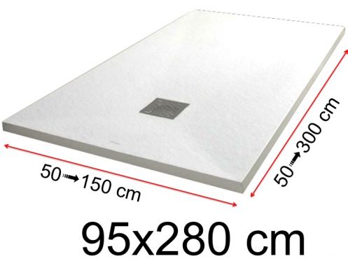 Shower trays - 95 x 280 cm - LISA