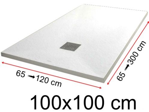 Shower trays - 100 x 100 cm - VULCANO