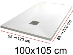Shower trays - 100 x 105 cm - VULCANO